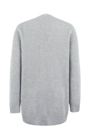 Damen Strickjacke Mit Langem Ärmel | Mit Tasche