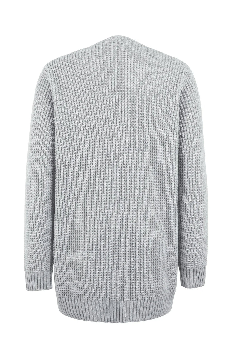 Damen Strickjacke Mit Langem Ärmel | Mit Tasche