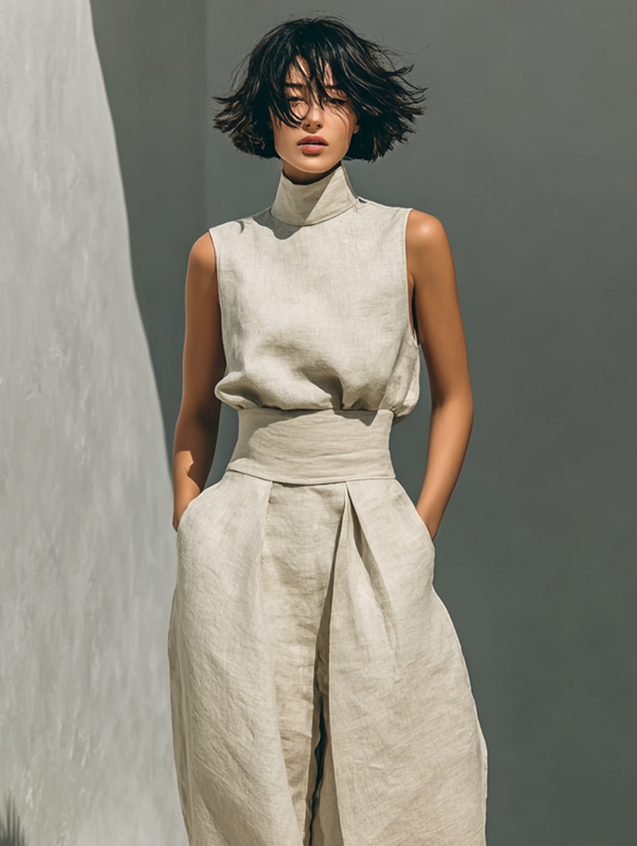 Carla | Damen Minimalistisches Set – Minimalistisches Matching Set Elegant 2026