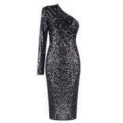 Elegantes Wickel-ABendkleid für Damen