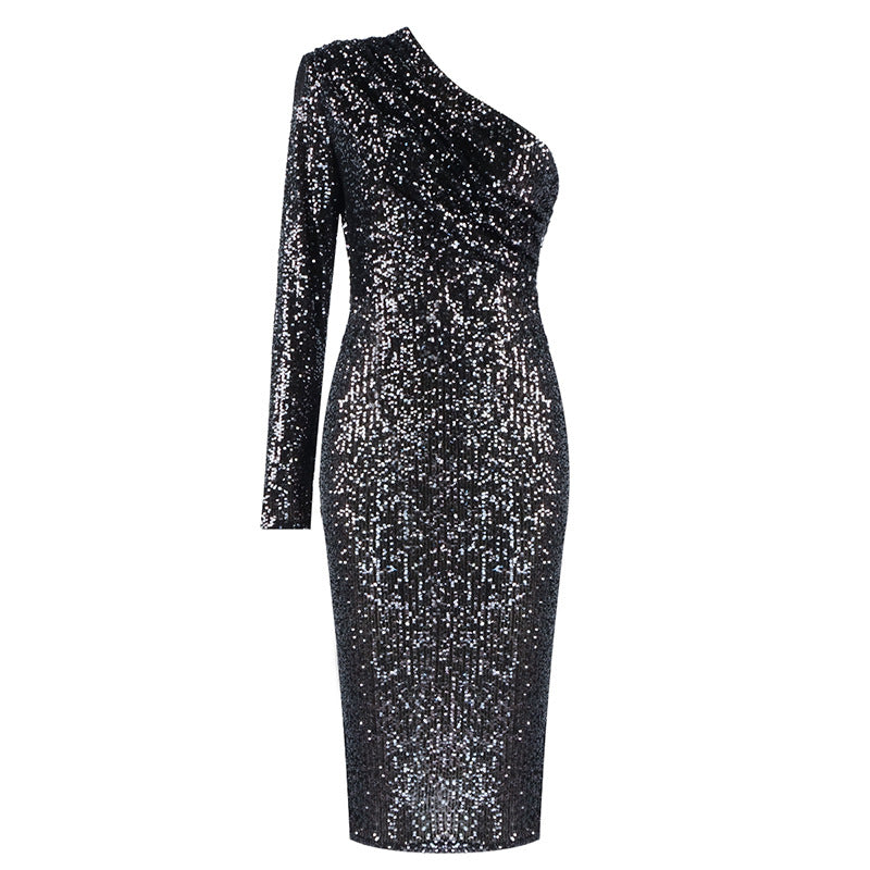Elegantes Wickel-ABendkleid für Damen