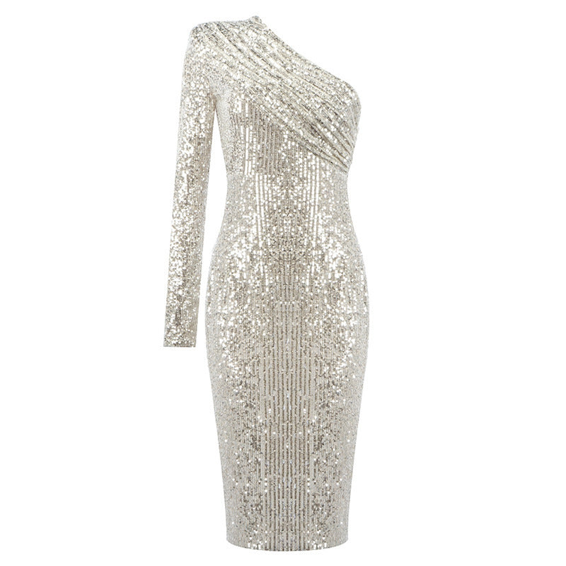 Elegantes Wickel-ABendkleid für Damen