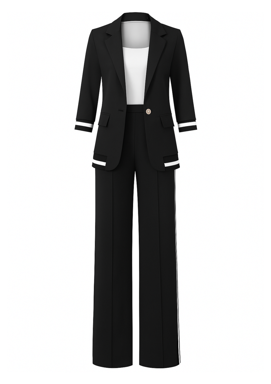 Nessa Lounge Set | Schwarz