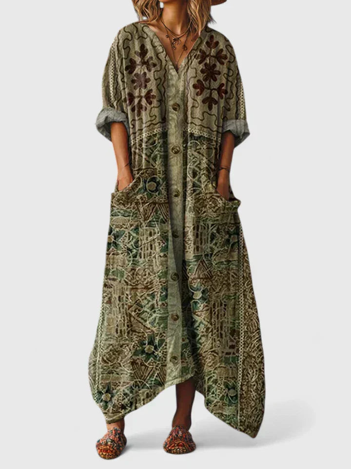 Sofia | Stilvolles Müheloses Elegantes Kleid