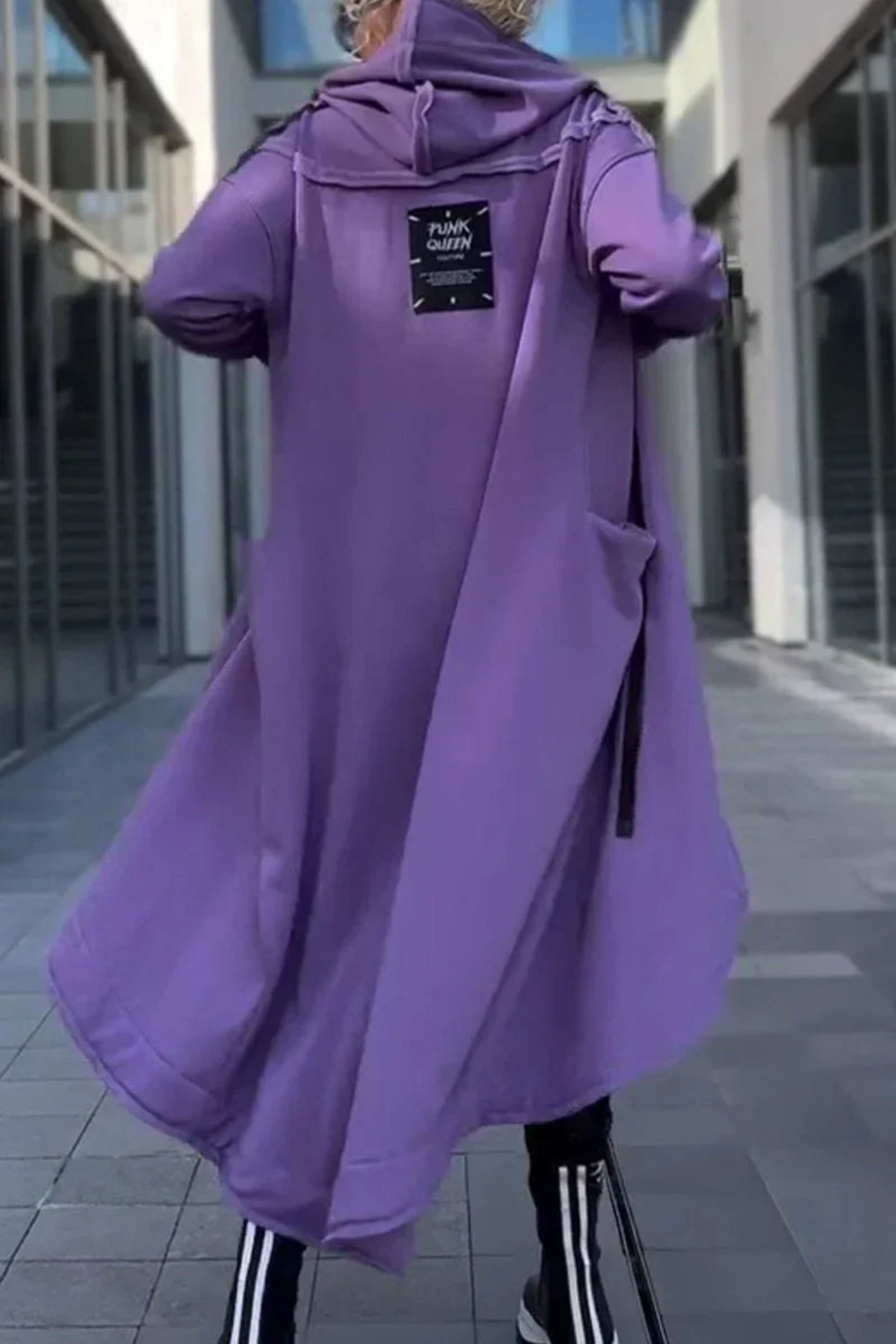 Nana Hoodie mit Reißverschluss | Lila