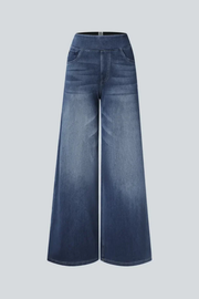 Evanna Hose mit hoher Taille | Dunkelblau