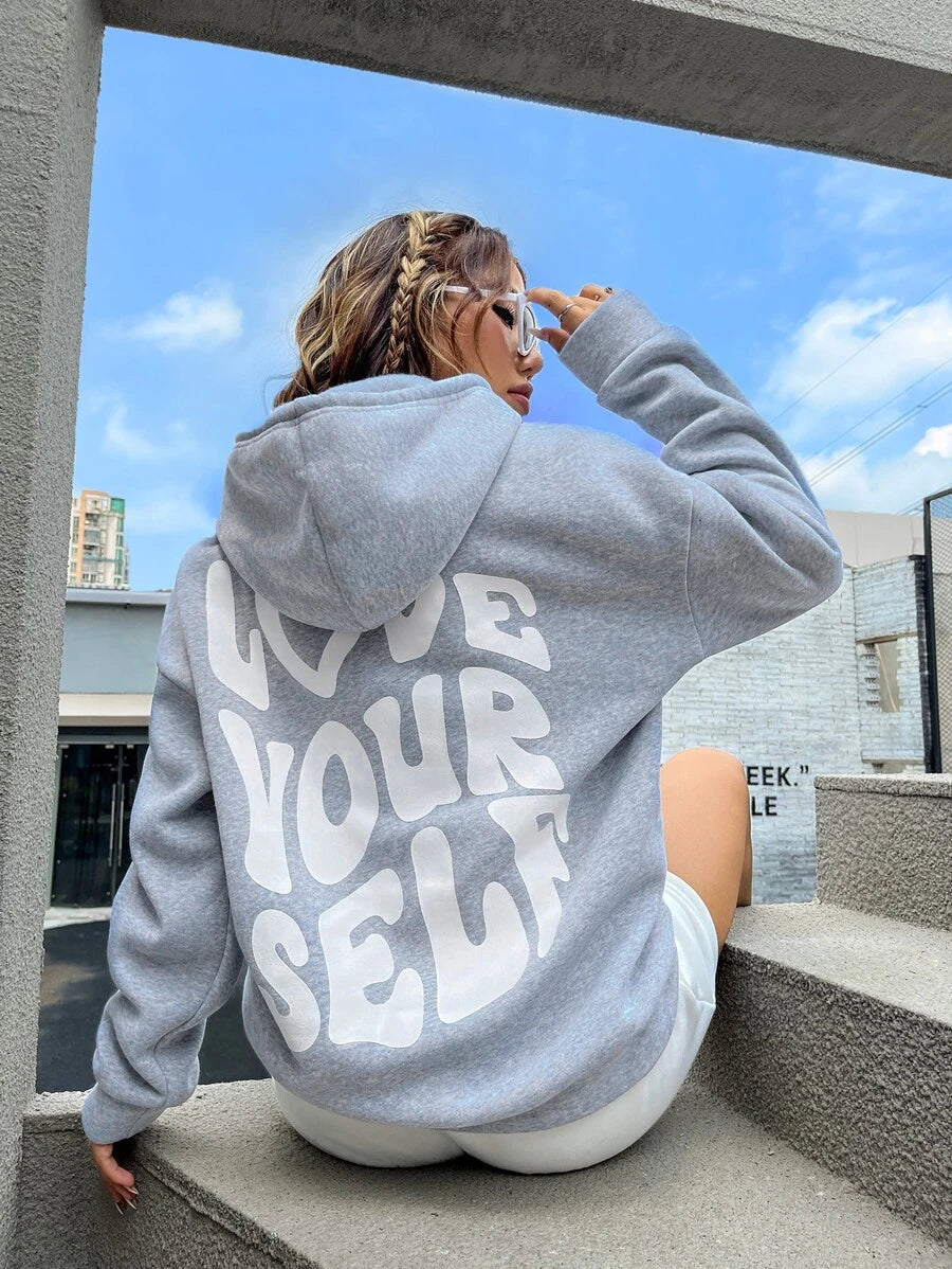 Paula | Love Hoodie aus 100% Baumwolle