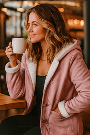 Serena Klassische Fleecejacke | Rosa