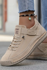 Aleera Sneakers | Beige