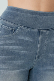 Evanna Hose mit hoher Taille | Hellblau