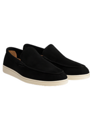 Chase Elegante Wildleder-Loafer | Schwarz