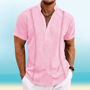Donat Sommershirt mit Stickerei