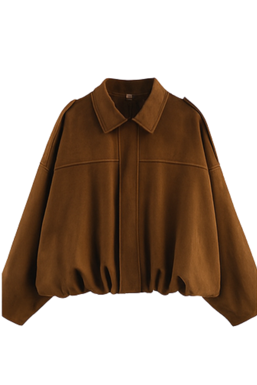 Nala Vintage Oversized Jacket | Braun