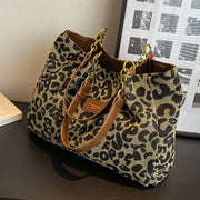 Damenhandtasche mit Animalprint