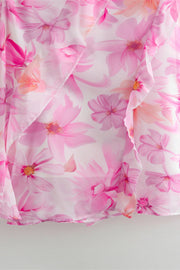 Halterneck Kleid Rüschen & Rückenfrei – Leichtes Abendkleid Damen