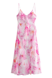 Halterneck Kleid Rüschen & Rückenfrei – Leichtes Abendkleid Damen