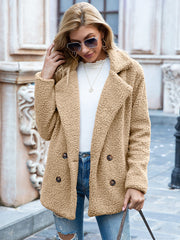 Danielle | Fluffy teddy Jacke
