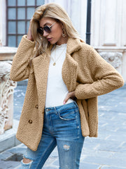 Danielle | Fluffy teddy Jacke