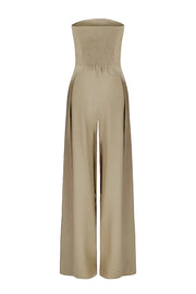 Meredith – Eleganter Trägerloser Jumpsuit
