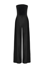 Meredith – Eleganter Trägerloser Jumpsuit