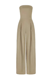 Meredith – Eleganter Trägerloser Jumpsuit