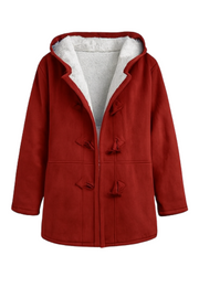 Serena Klassische Fleecejacke | Rot