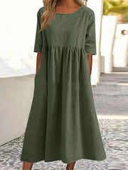 Blaues maxikleid – Sofia