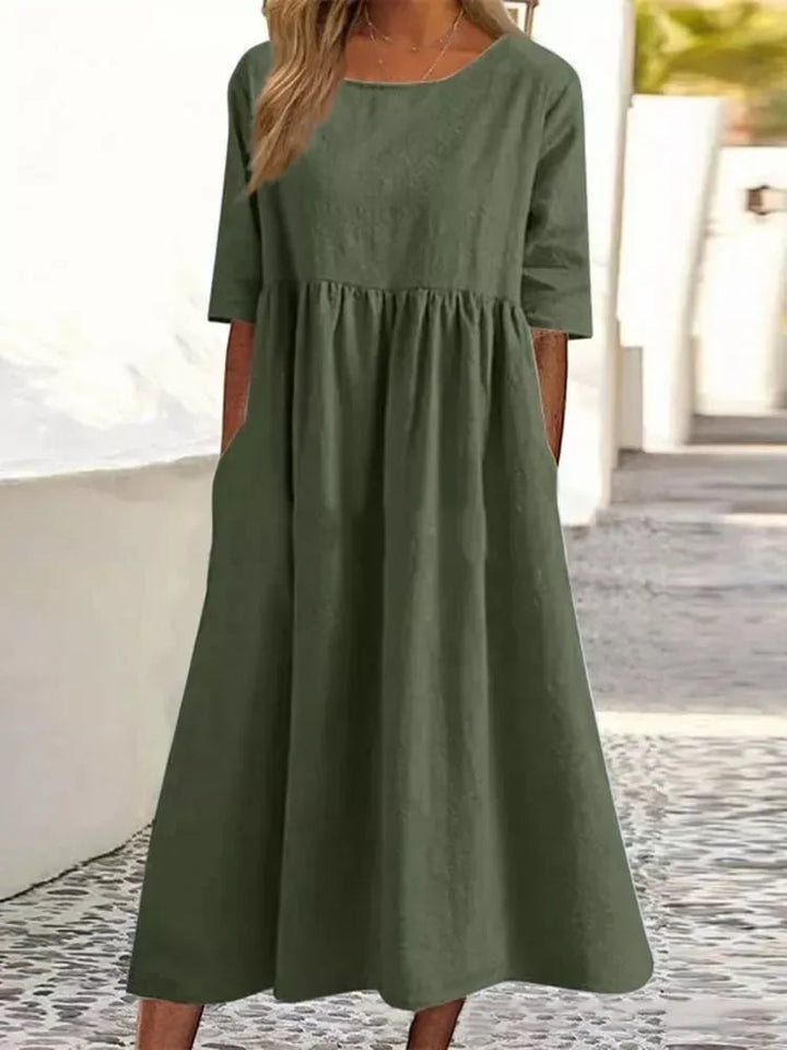 Blaues maxikleid – Sofia