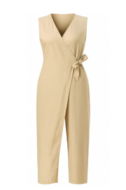Victoria Jumpsuit | Beige