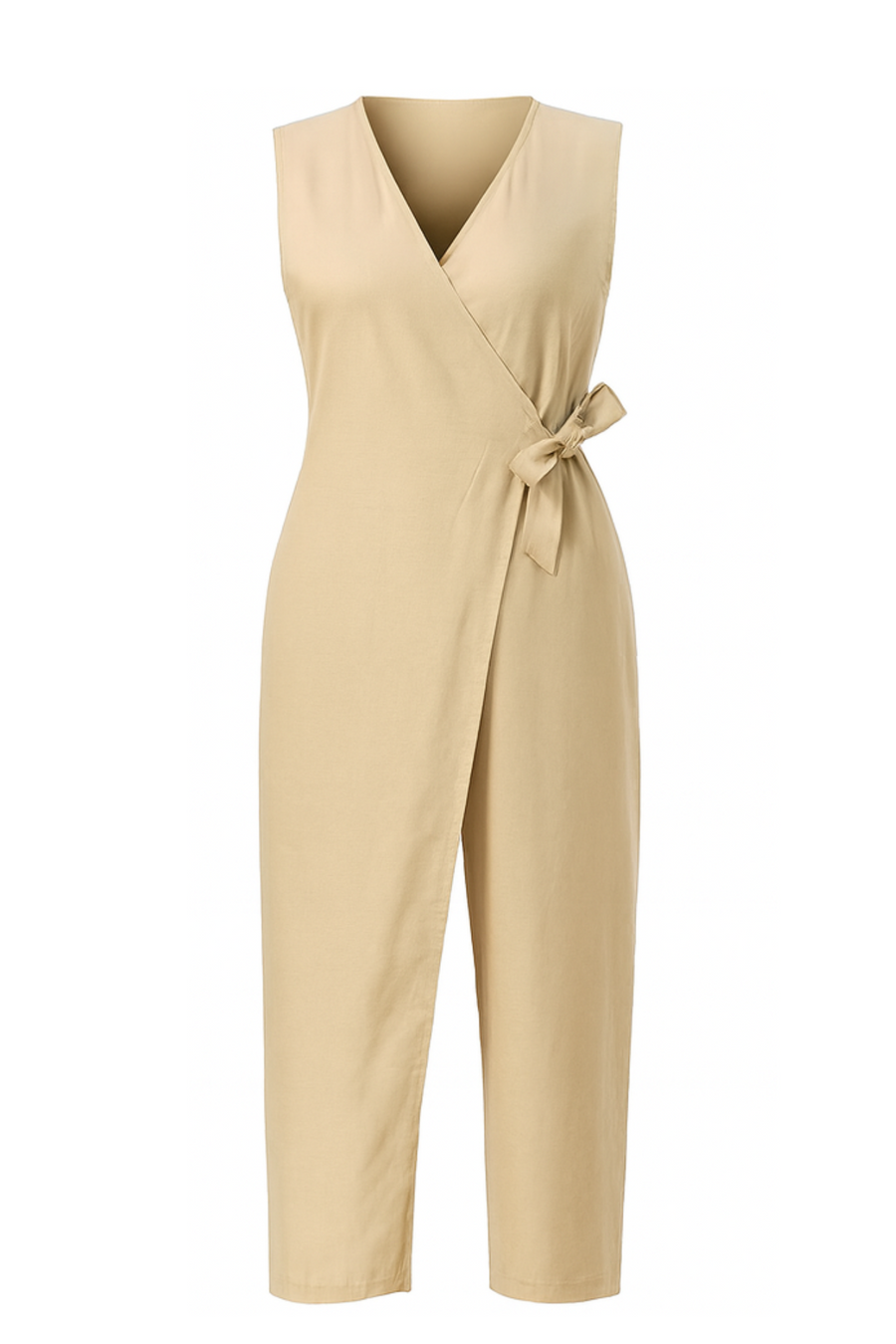 Victoria Jumpsuit | Beige