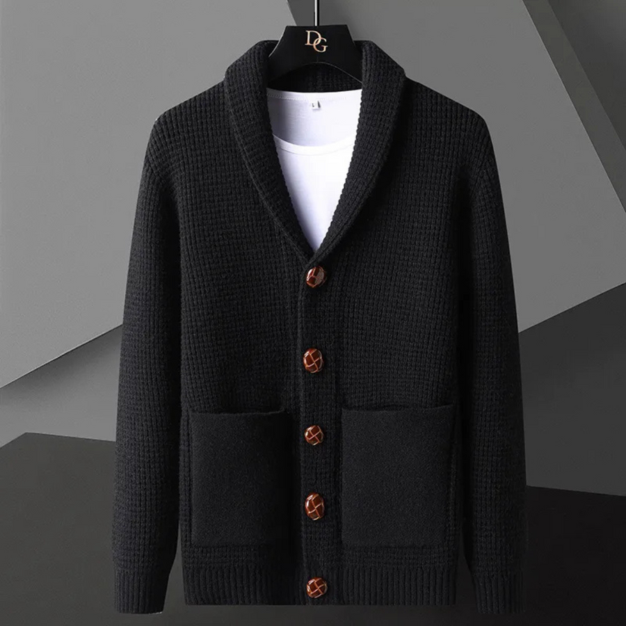 Gero – Klassische Strickjacke für Herren