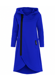 Nana Hoodie mit Reißverschluss | Blau