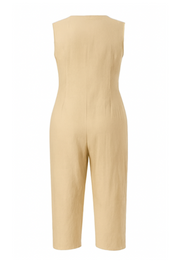 Victoria Jumpsuit | Beige