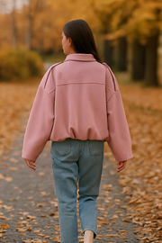 Nala Vintage Oversized Jacket | Rosa