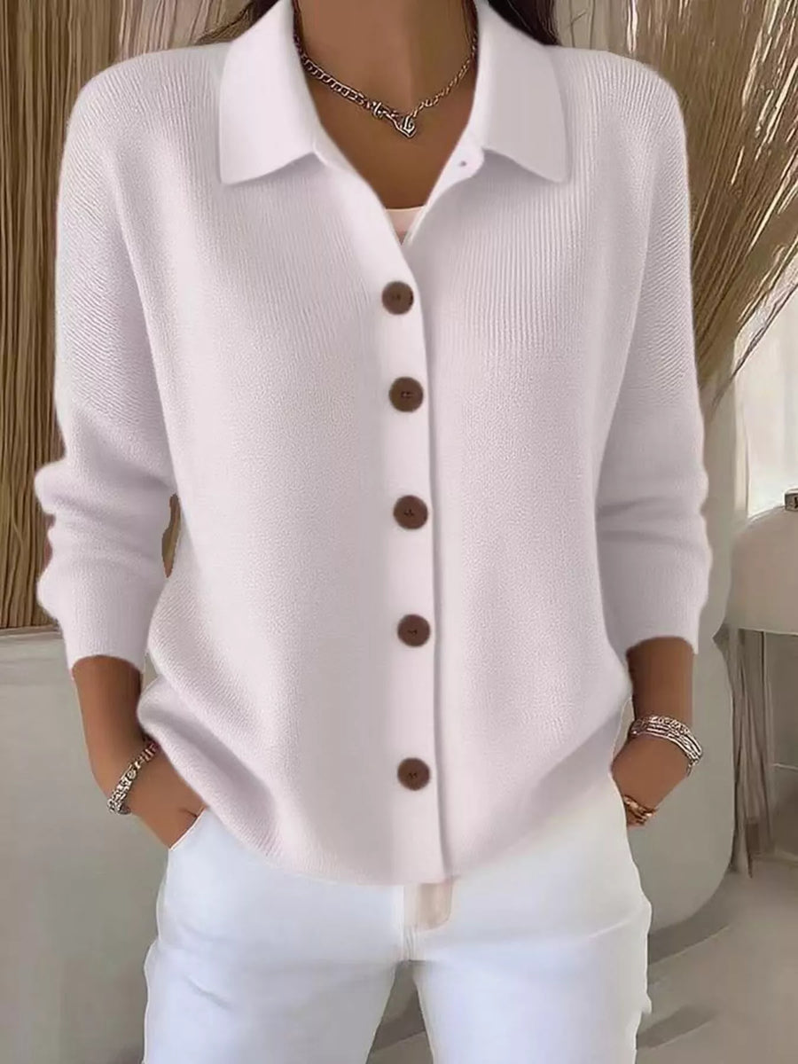 Vina™ – Weiche Strickbluse mit Zeitloser Eleganz