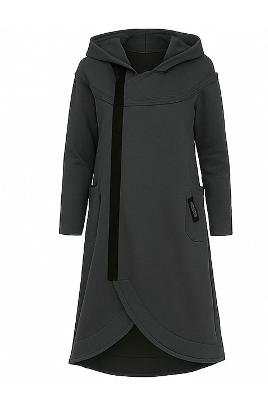 Nana Hoodie mit Reißverschluss | Grau