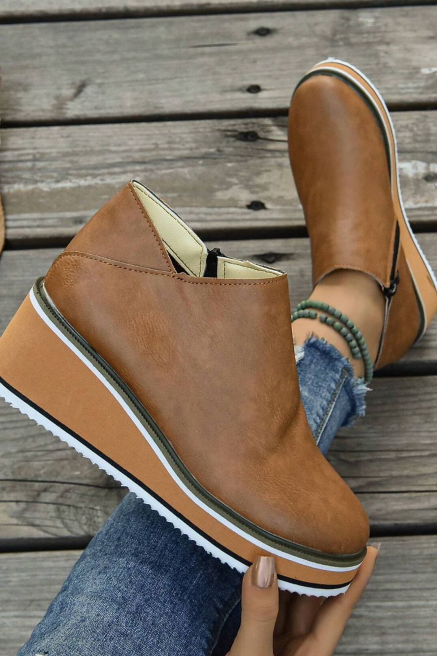 Trinity Stiefel | Khaki