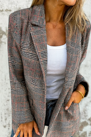 Flora Stilvolle Jacke | Braun