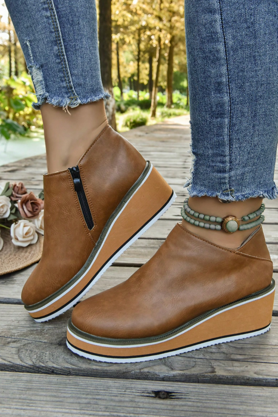 Trinity Stiefel | Khaki