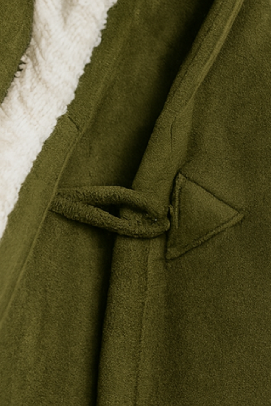 Serena Klassische Fleecejacke | Grün