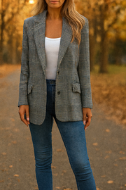 Flora Stilvolle Jacke | Schwarz