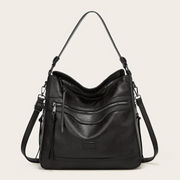 Damen Umhängetasche Vegan Leder – Elegante Schultertasche Groß