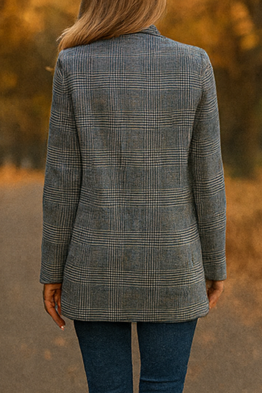 Flora Stilvolle Jacke | Schwarz