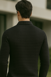 Joven | Polo Shirt mit Rautenmuster