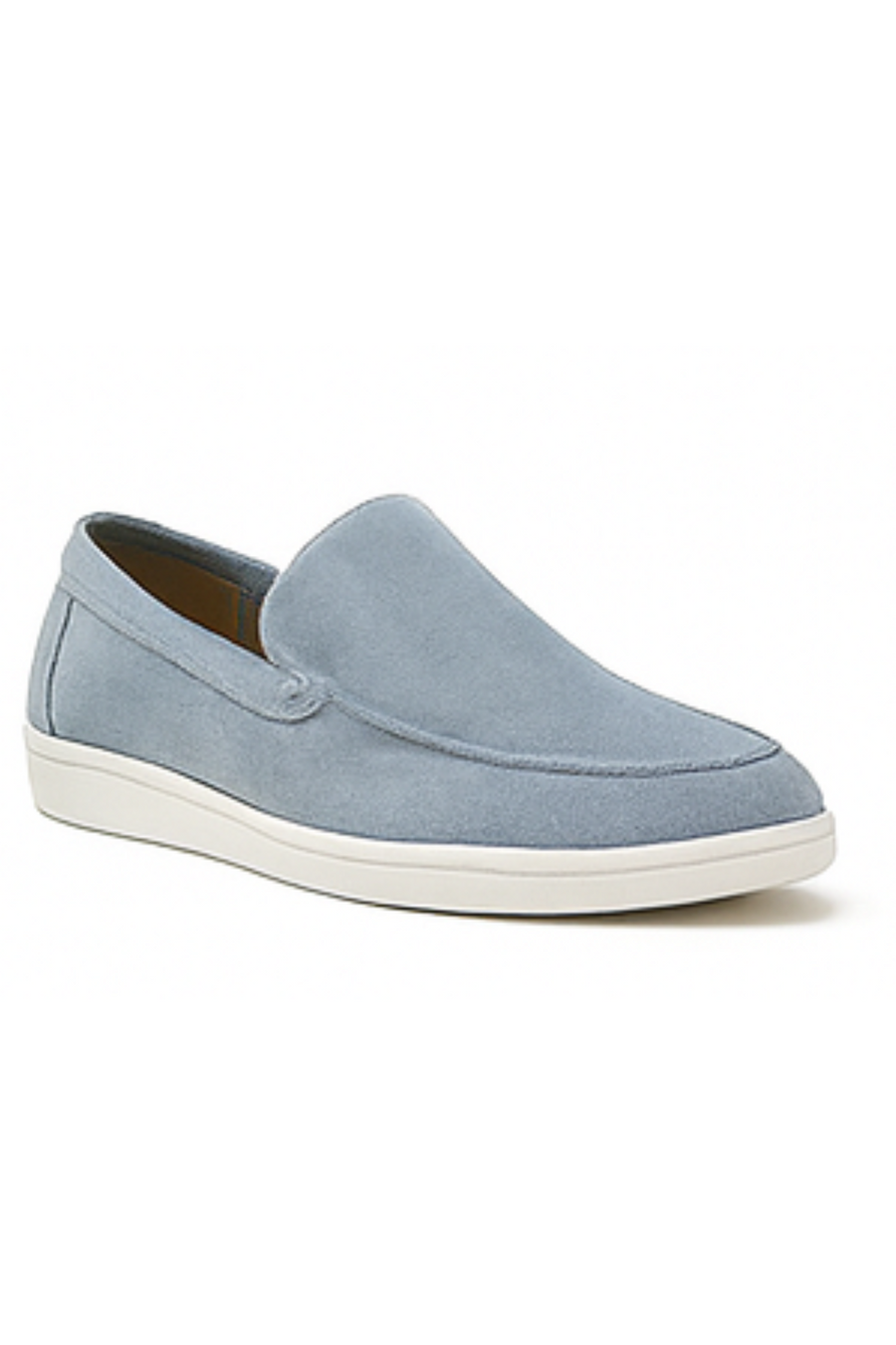 Chase Elegante Wildleder-Loafer | Hellblau