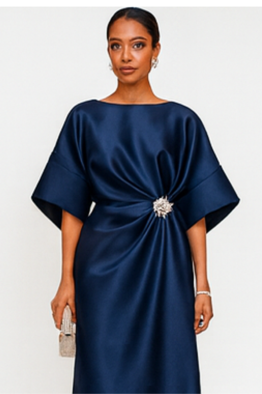 Anne Langes Abendkleid | Marineblau