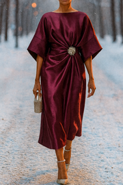 Anne Langes Abendkleid | Rot