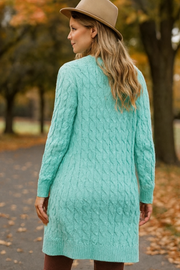 Darienne Komfortabler Cardigan | Minze