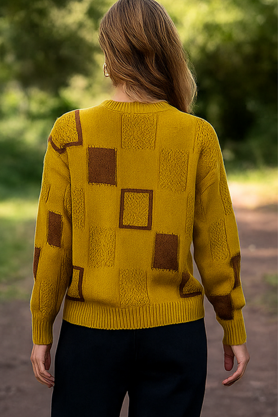 Ayla Strickpullover | Gelb