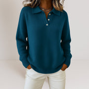 Lorie™ – Weicher Pullover mit Kragen